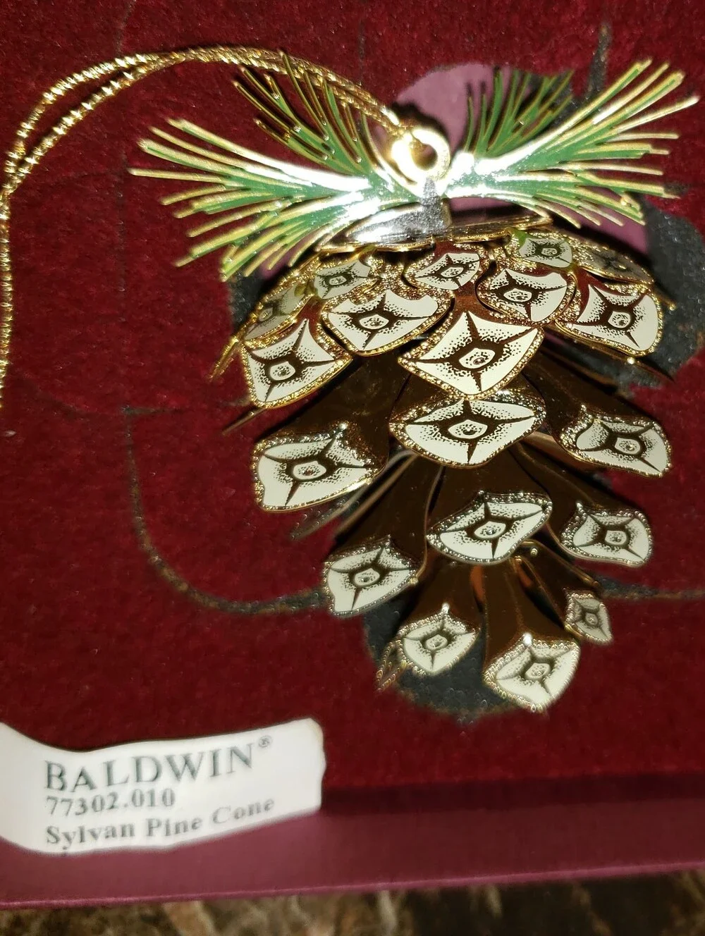 Baldwin 24 Kt. Gold Finished Brass 